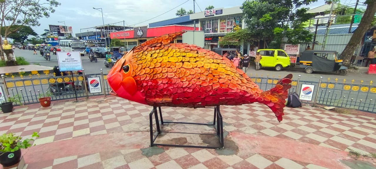 Art That Speaks for the Ocean — Sculpted from Its Own Pollution