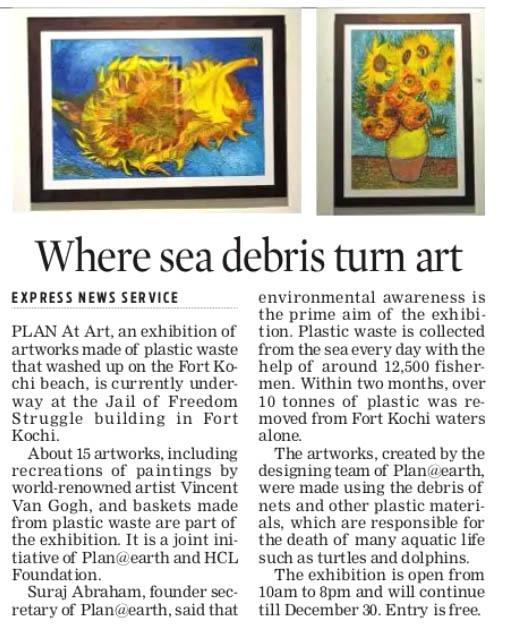 "PLAN At Art" Exhibition — Fort Kochi